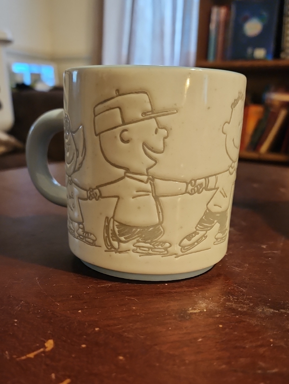 Hallmark Peanuts Gang Snoopy Holiday Ice Skating Mug
